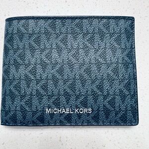 Michael Kors Navy Card Holder
